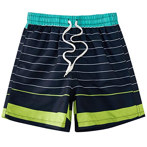 Image of Cozople 7-16T Teen Boys Swim Trunks Quick Dry UPF 50+ Swimwear Bathing Suit for Big Boys Beach Swim Boards Shorts