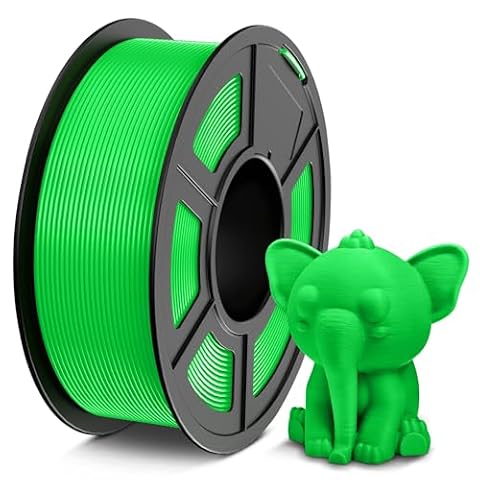 TECBEARS PETG Filament 1.75mm Green 1KG, High Strength & Toughness 3D Printer Filament, Good Layer Adhesion PETG 1kg Spool, Dimensional Accuracy +/-0.02mm, Fits Most FDM 3D Printers