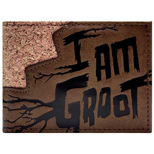 Marvel Guardians of the Galaxy Groot Portemonnaie Geldbörse Braun