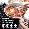 SENSARTE Ceramic Nonstick Frying Pan Skillet 12.5Inch Non Stick Pan with Ergonomic Handle, Non-toxic Healthy Large Cooking Chef's Pan, Free of Intentionally Added PFOA/PFAS/PTFE, Induction Compatible #3