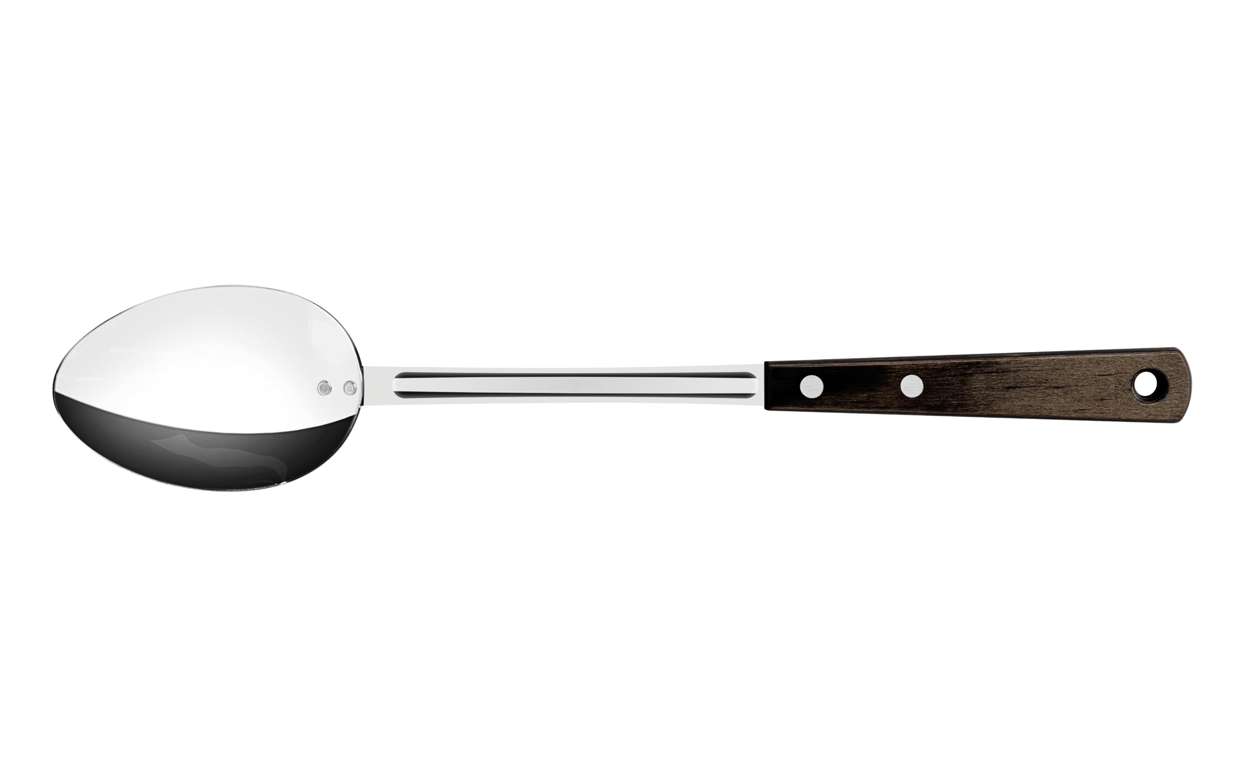 Tramontina Dark Spoon 34 Cm. Stainless Steel