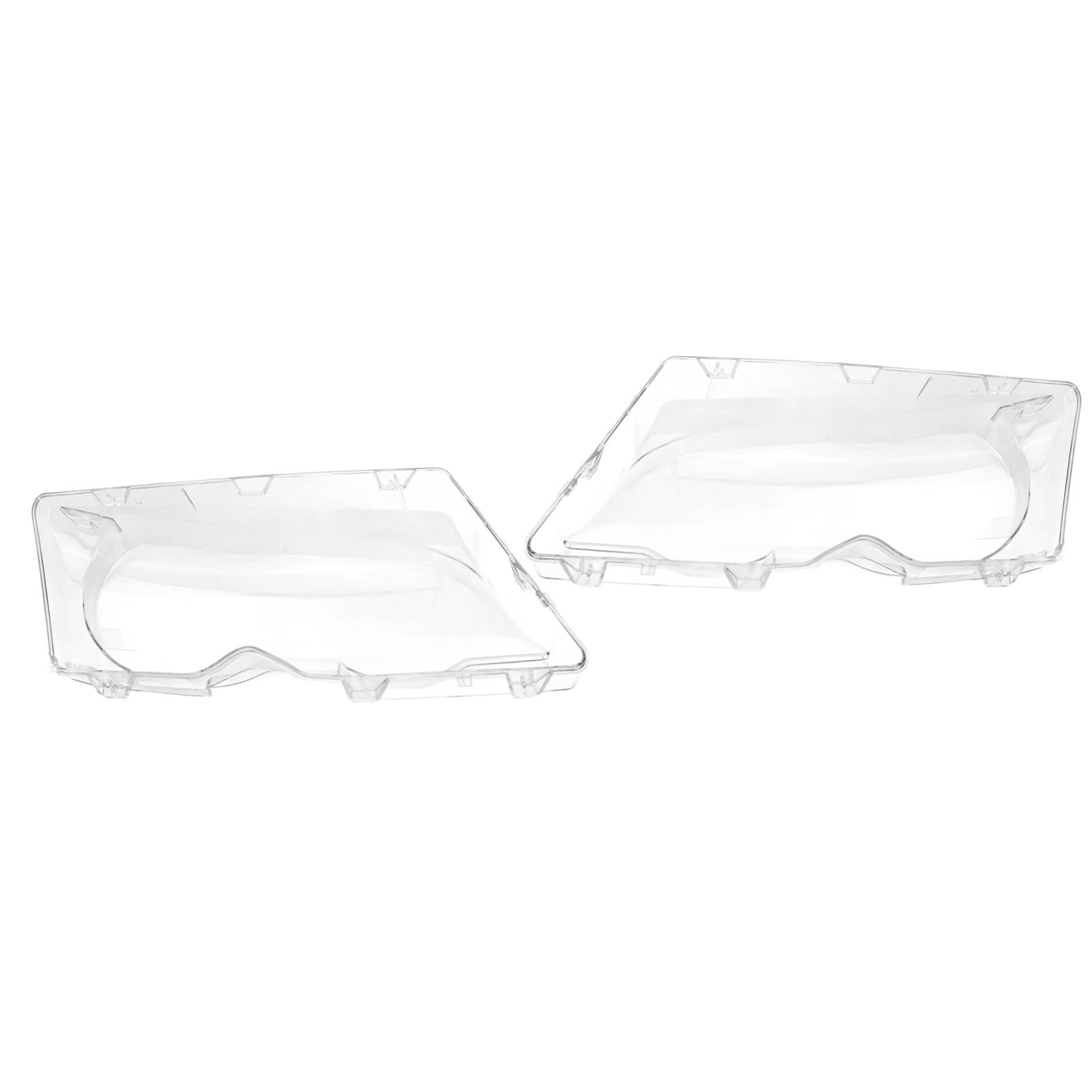Cache-objectifs de phares E46 2DR KIMISS transparents pour coupé 1999-2003 - 8