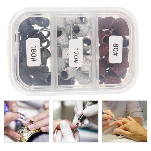 75 Anillos de Lijado para Manicura con Mandril miniatura 7
