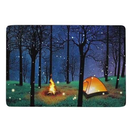 Tapis de sol doux confortable velours de corail 150x100 - 2