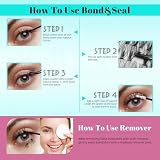 Lash Extension zestaw 280 sztuk, zestaw do przedłużania rzęs, zestaw do przedłużania rzęs 30D40D, D Curl, z taśmą klejącą i uszczelnieniem, do usuwania kleju do rzęs, pęseta do rzęs (9-18 mm, zestaw