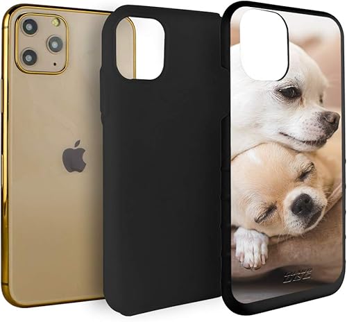 Miniatura 3 de Guard Dog Funda compatible con iPhone 11 Pro Max, grado militar, protección robusta de dos piezas, personalizada, fotos, retrato negronegro