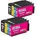 Produktbild 950XL 951XL Multipack Druckerpatronen Kompatible für HP 950 951 für HP Officejet Pro 8100 8610 8620 8600 8615 8625 8660 276dw 251dw (2 Schwarz, 2 Cyan, 2 Magenta, 2 Gelb)