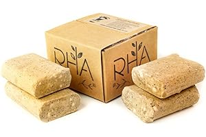 Amish Handcut Bar Soap for Men - 5 Pack Natural Ingredients: Coffee,...