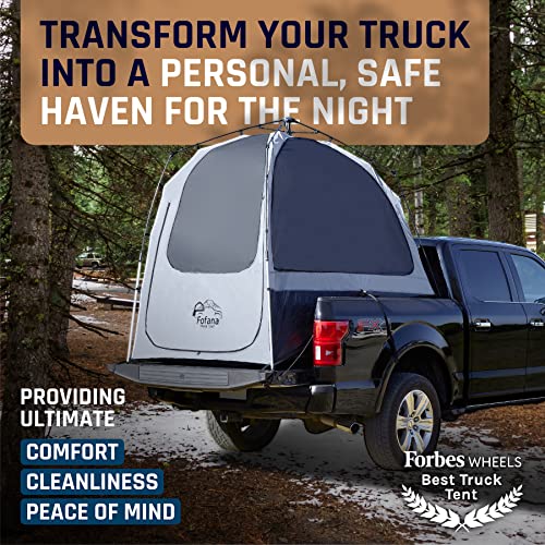Fofana Truck Bed Tent Automatic Setup - Pickup Truck Tent For Full Size 5.5 Ft 6.5 & 8Ft Beds | Camper Shell For Overland Camping Tailgate Gear Accessories | Patents Pending #TOP4