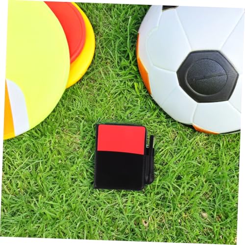 5 Sets de Tarjetas de Árbitro para Fútbol con Marcador y Tapa miniatura 5