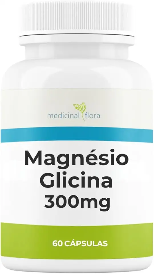 Magnésio Glicina 300mg - 60 Cápsulas