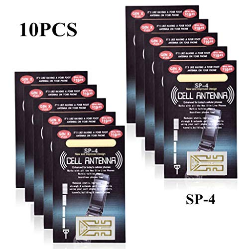 YU-NIYUT 10 unidades de adesivos de aumento de sinal de telefone celular, estimulador de sinal para