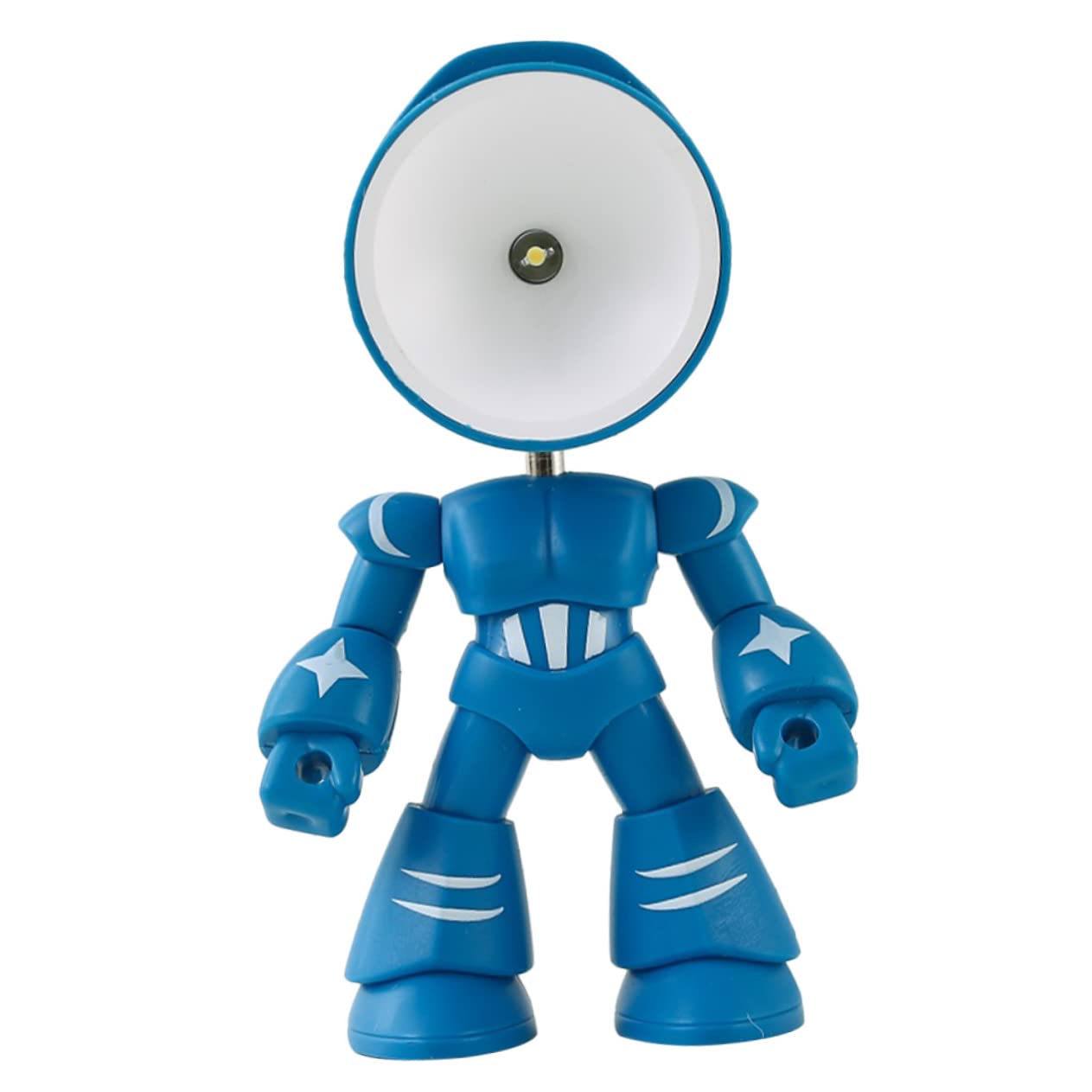 XANAYXWJ 2 szt. Robot stołowa Led Lampka nocna Robot biurkowy Mała stołowa Roboty Lampka nocna Lampka nocna Lampka nocna Lampka nocna na ół Lampka do sypialni Student Udekoruj Przycisk