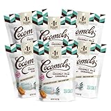 Cocomels Coconut Milk Caramels, Less Than 1g Sugar, Sea Salt (Pack of 6), No Erythritol