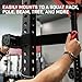 Ancore Pro: Home Gym Cable Machine | Portable Workout System for Strength Training | Comes with Mount for a Squat Rack or Pole | Full-Body Workout | Used by 100+ Pro Teams