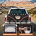 Ytonet Tailgate Bike Pad Holds 5 Bikes, Heavy Duty Tailgate Pad for Mountain Bikes with Tool Pockets & Reflective Strips, Scratch-Resistant Truck Bike Tailgate Pad Match Mid-Size & Compact Pickups