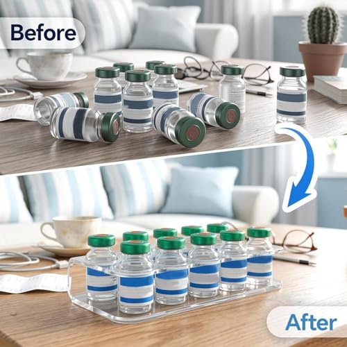 Organizador de botellas para dormitorios y pisos compartidos 6
