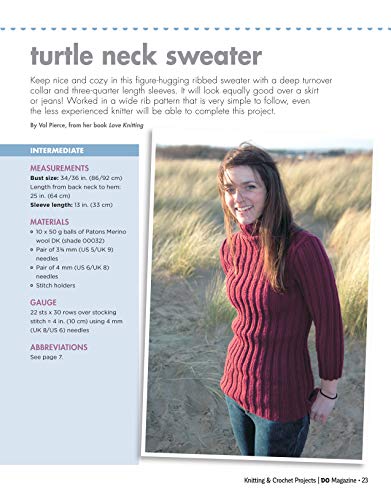 Design Originals 9781497204140 Do Magazine Presents Knitting & Crochet Projects (Design Originals) 19 Projects To Make & Wear: Slippers thumb #10