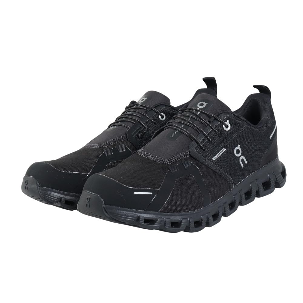 ON RUNNING Women's Cloud 6 WP Sneaker, Black | Black, 8 UK