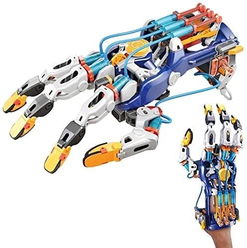 Xue Mei Zi Kit de mano hidráulico Cyborg kit inteligente de brazo robótico hidráulico ajustable Mega Cyborg para desarrollar la mano de los niños