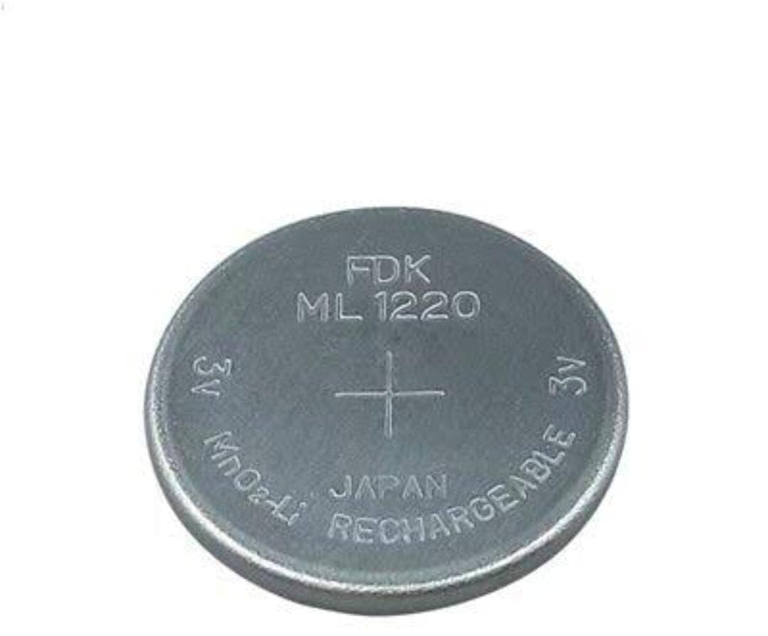 Compatible with FDK ML1220 3V MnO2 Li Rechargeable Lithium Coin Cell Button Battery(Pack of 1)-image-21