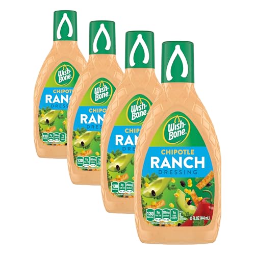 Image of Wish-Bone Chipotle Ranch Dressing, 15 FL oz (Pack of 4)
