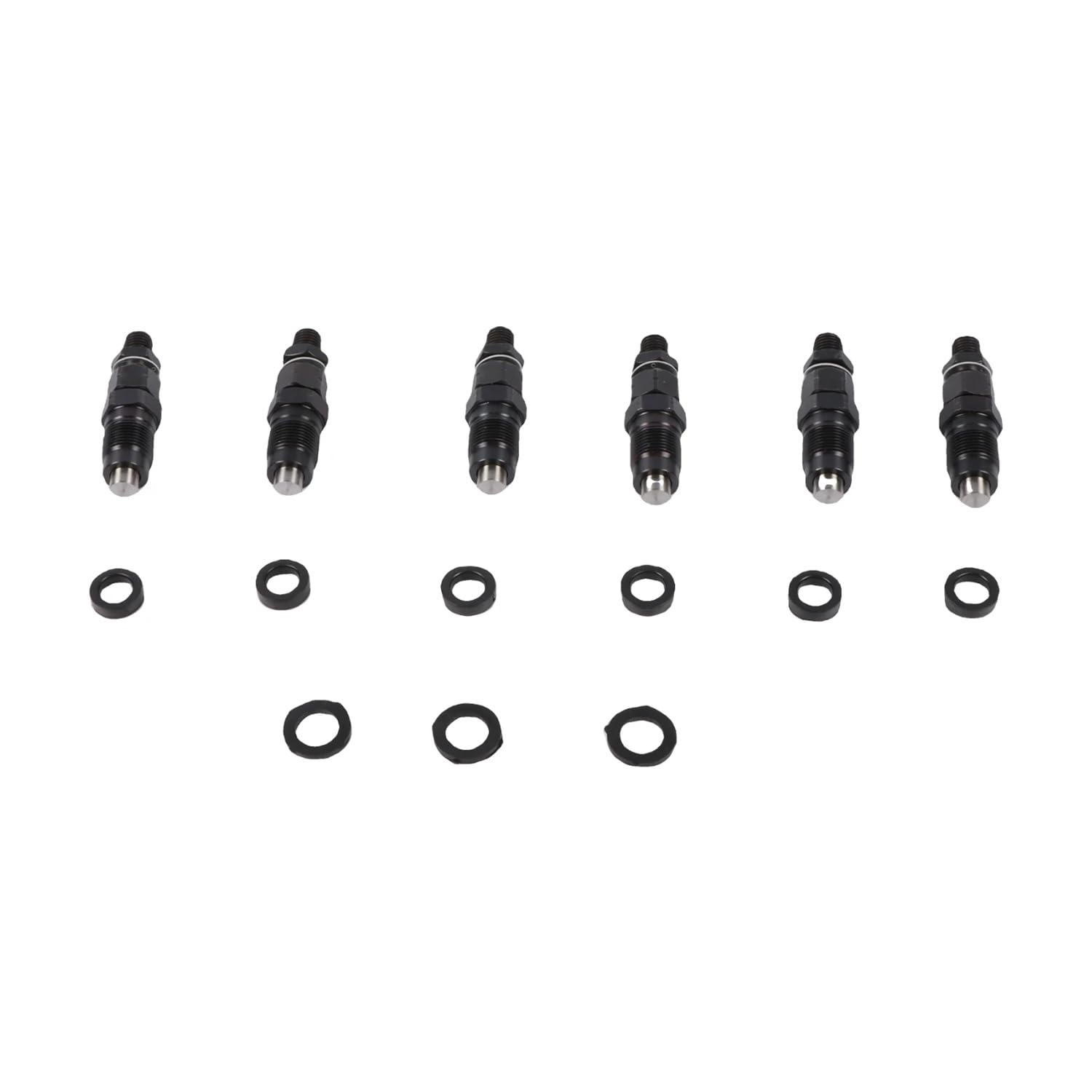 Hsugftmz One Color 6Pcs Injectors 1Hz Fuel For Diesel 093500-3400 23600-64050 0935003400 2360064050 Car Engine Replacement Parts