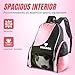 Vizari Solano Soccer Backpack With Ball Compartment and Vented Ball Pocket and Mesh Side Cargo Pockets for Adults and Teens
