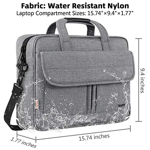 Taygeer Laptop Bag 15.6 Inch, Business Briefcase for Men Women, 15inch Water Resistant Messenger Shoulder Bag | Shoulder Strap, 52" Universal Replacement Laptop Shoulder Strap2