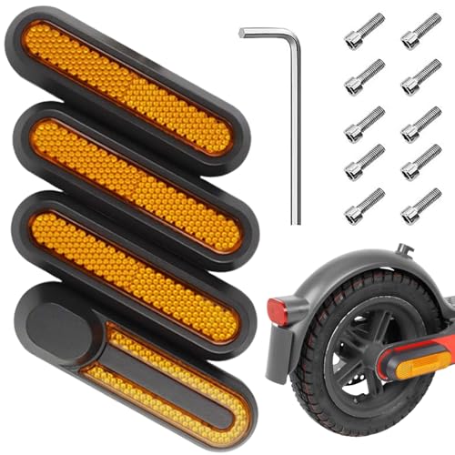 ZDL Trottinette Roue Couverture Réflecteur Bande,Caches vis en Plastique Roue pour Trottinette,Trottinette Enjoliveurs en Plastique avec Réflecteurs,pour Trottinette xiaomi M365 /Pro/Pro 2 /1S,Jaune ZDL Trottinette Roue Couverture Réflecteur Bande,Caches vis en Plastique Roue pour Trottinette,Trottinette Enjoliveurs en Plastique avec Réflecteurs,pour Trottinette xiaomi M365 /Pro/Pro 2 /1S,Jaune