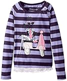Dream Star Big Girls' Scooter Girl Tee
