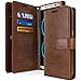 Goospery Mansoor Wallet for Samsung Galaxy S8 Plus Case (2017) Double Sided Card Holder Flip Cover - Brown