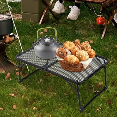 Table de plage pliante extérieure avec bureau portable 60 x 40 cm - 3