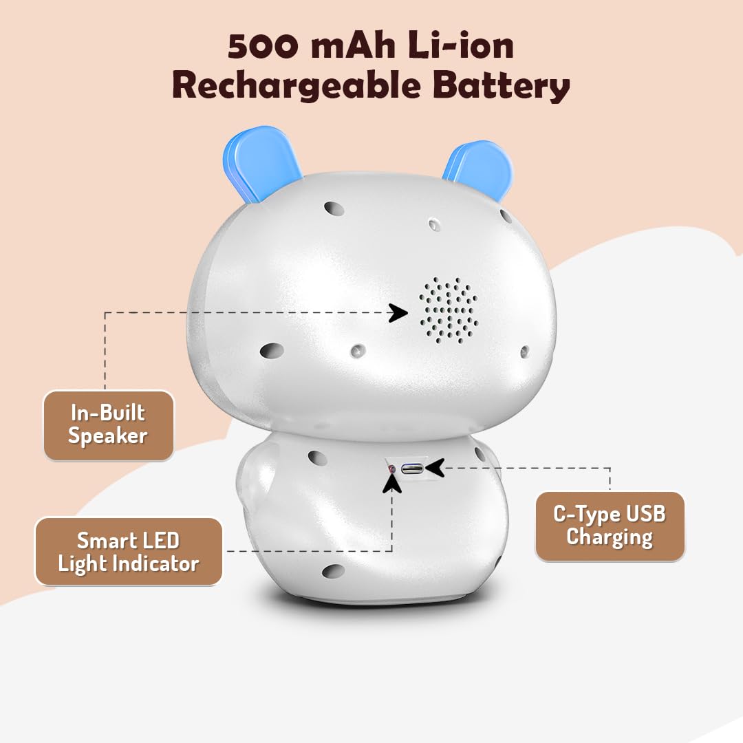 ToboToons Storybot - Storytelling Robot Toy for Babies, Toddlers & Kids (White) 1