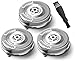 Poweka - Cabezales de recambio SH50 para cabezales de afeitado para Phili-ps serie 5000 afeitadoras SH50 / 51/52 HQ(3 unidades)