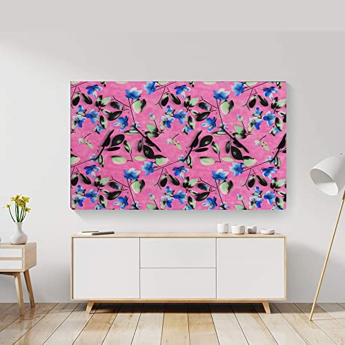 Image of Glassiano Marigold Dustproof Printed 48 inch LED TV Cover Screen Protector Compatible for All Models, Print 12
