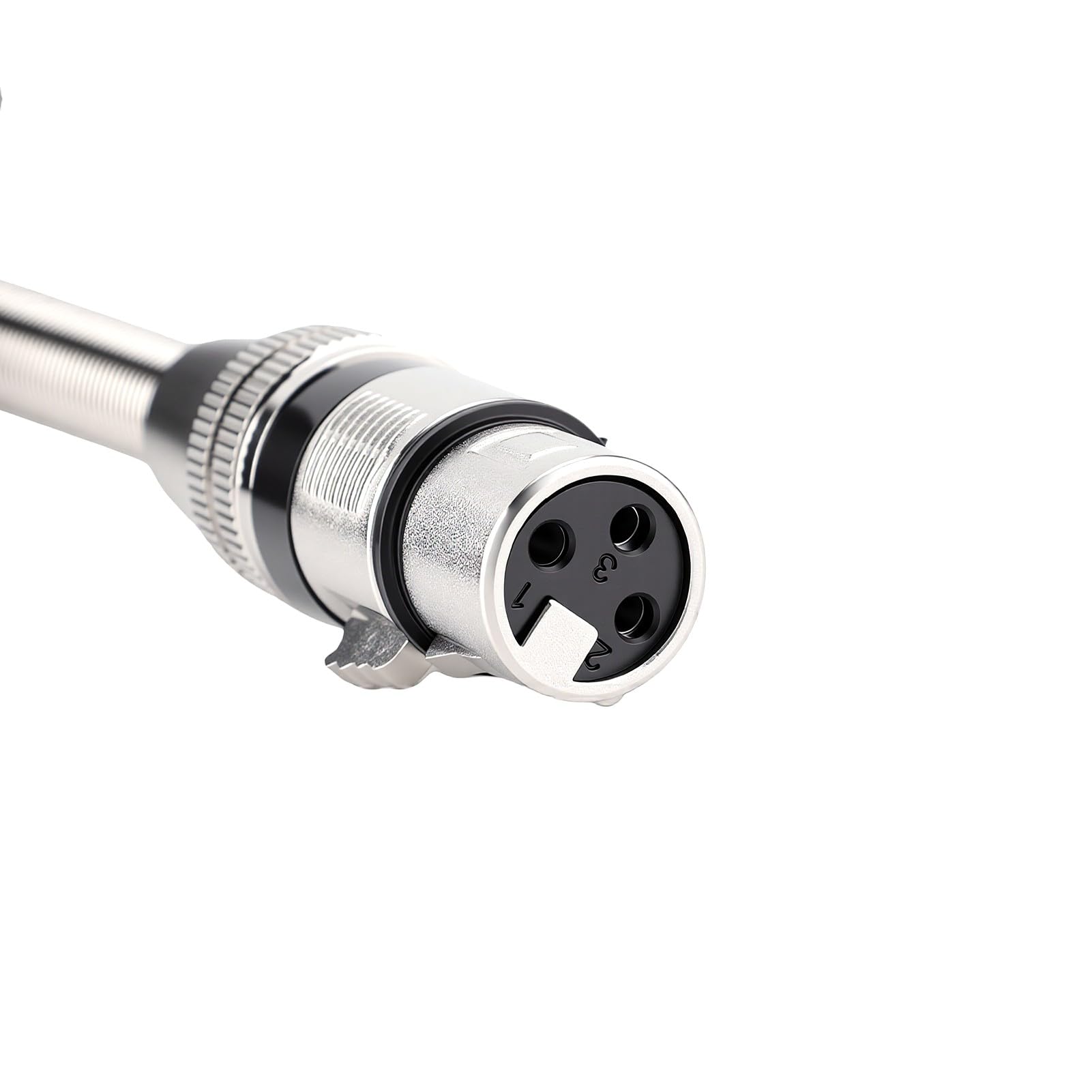 Kabel audio XLR, 3-biegunowy, wtyczka na gniazdo, DMX512, 26 AWG, 25 m