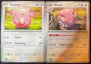 Chansey - 144/198 + Blissey - 145/198 - Evolution Set - Scarlet & Violet - NM/M