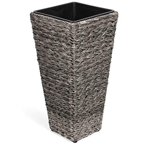 Park Alley - Pots de Fleurs / Plantes - Jardinière en plastique - Pour l'intérieur et l'extérieur - Parfaite pour l'Entrée, Jardin, Balcon ou Terasse - Design classe et intemporel ! Cover