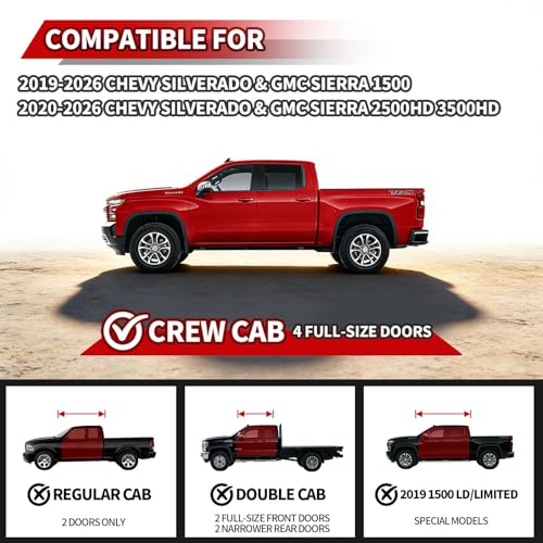 Estribos para Silverado y GMC Sierra 2019-2026 miniatura 2