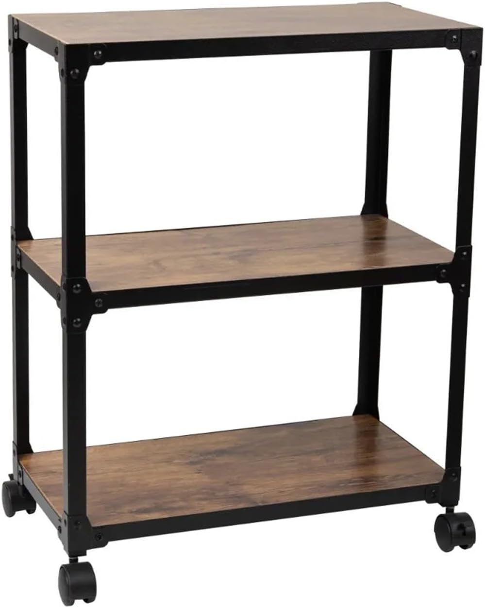 Storage Trolley 3-Shelf Mobile Kitchen,Serving Cart,Storage, Furniture Shelving Organizer