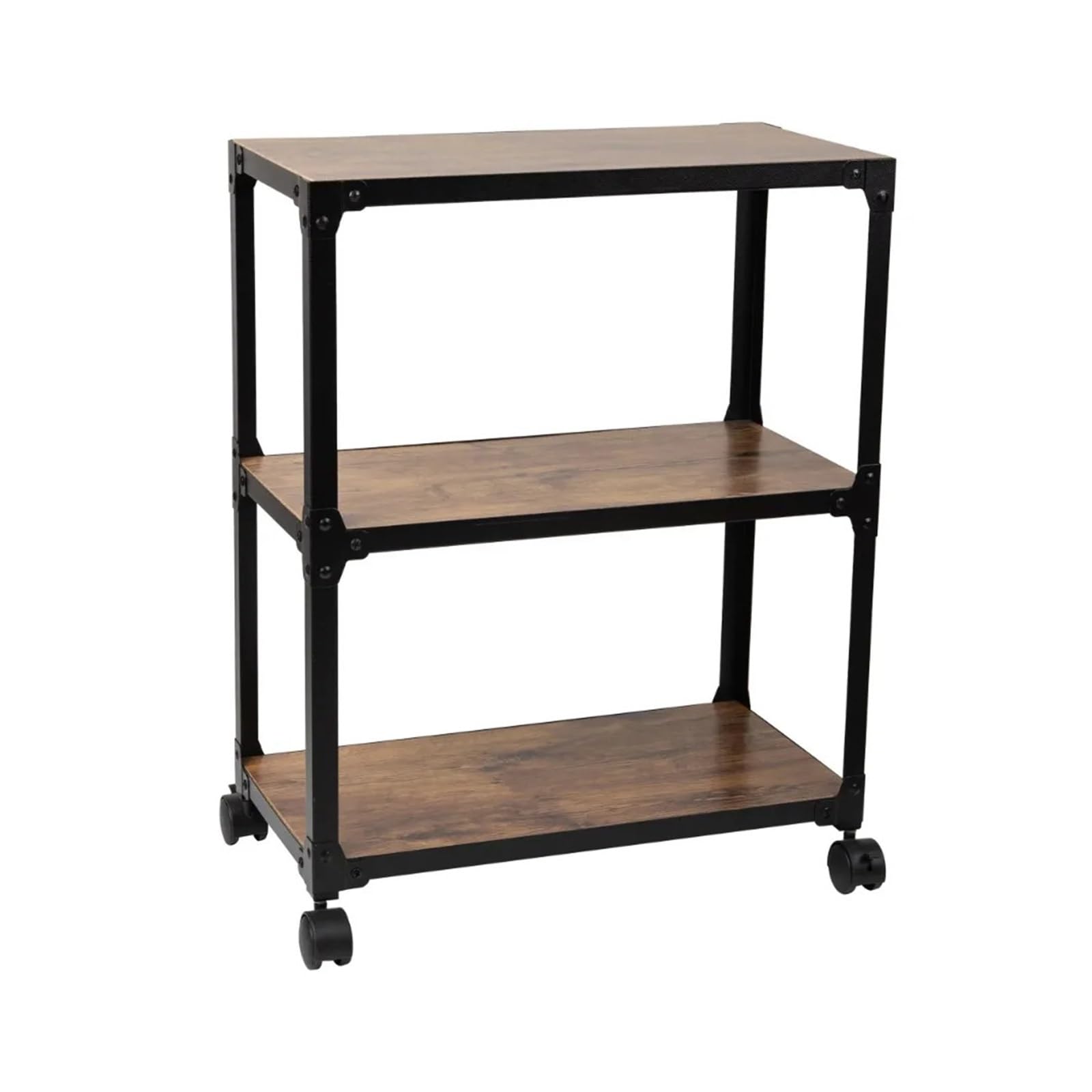 Cocina Cucina mobile a 3 ripiani, carrello di servizio, portaoggetti, mobili da cucina Estante de almacenamiento