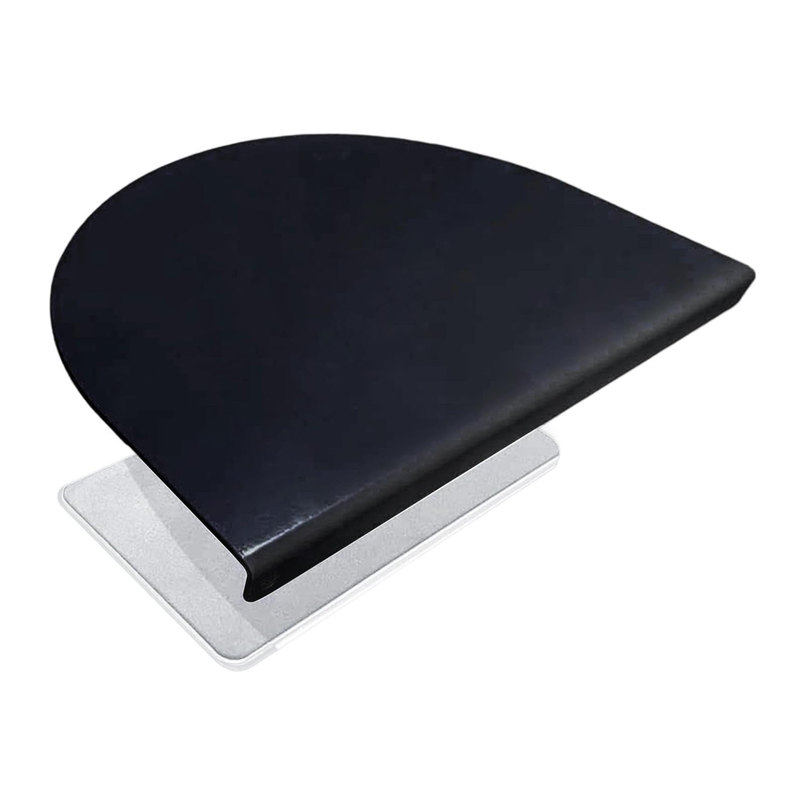 Ronyme Mount Reinforcement Plate, No Scratch Reinforcement Bracket Mount Plate for Grommet Arms, Black