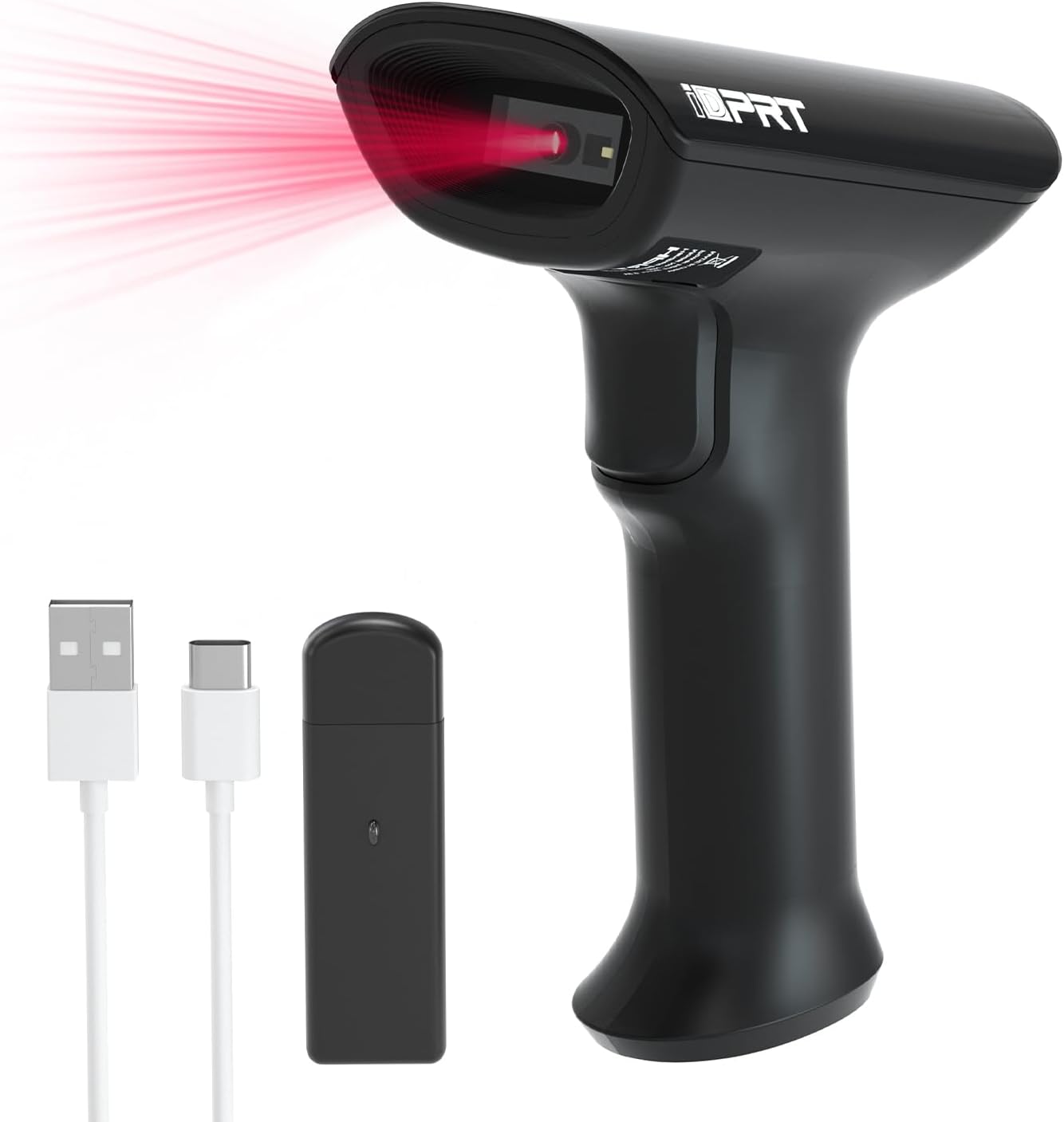 iDPRT Thermal Label Maker - SP320E Label Printer with Bluetooth Barcode Scanner 1D 2D Scanner