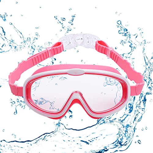 óculos de piscina infantil universal - Óculos de natação subaquáticos com armação grande | Óculos de