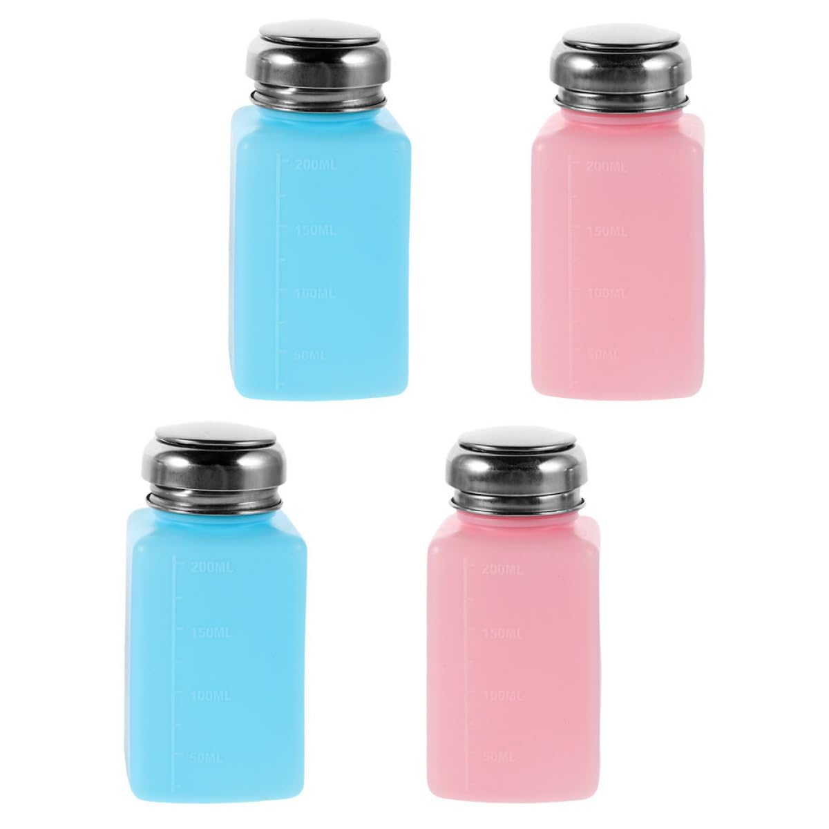 Botellas antiestáticas PRETYZOOM de 200ml para usos profesionales