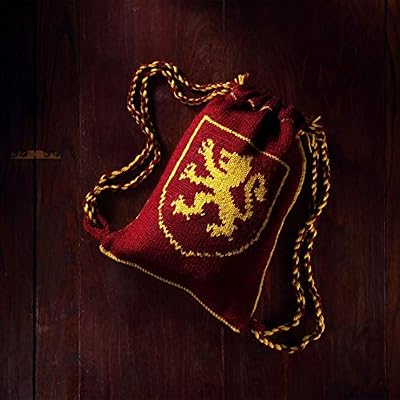 Hogwarts Gryffindor Reversible Backpack Knitting Kit | Harry Potter Wizarding World Knitting Kits
