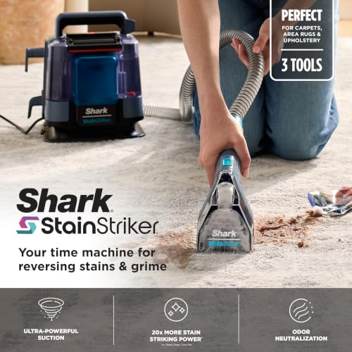 Shark StainStriker Portable Carpet/Upholstery Cleaner, 3 Tools, PX206BRN - image 2