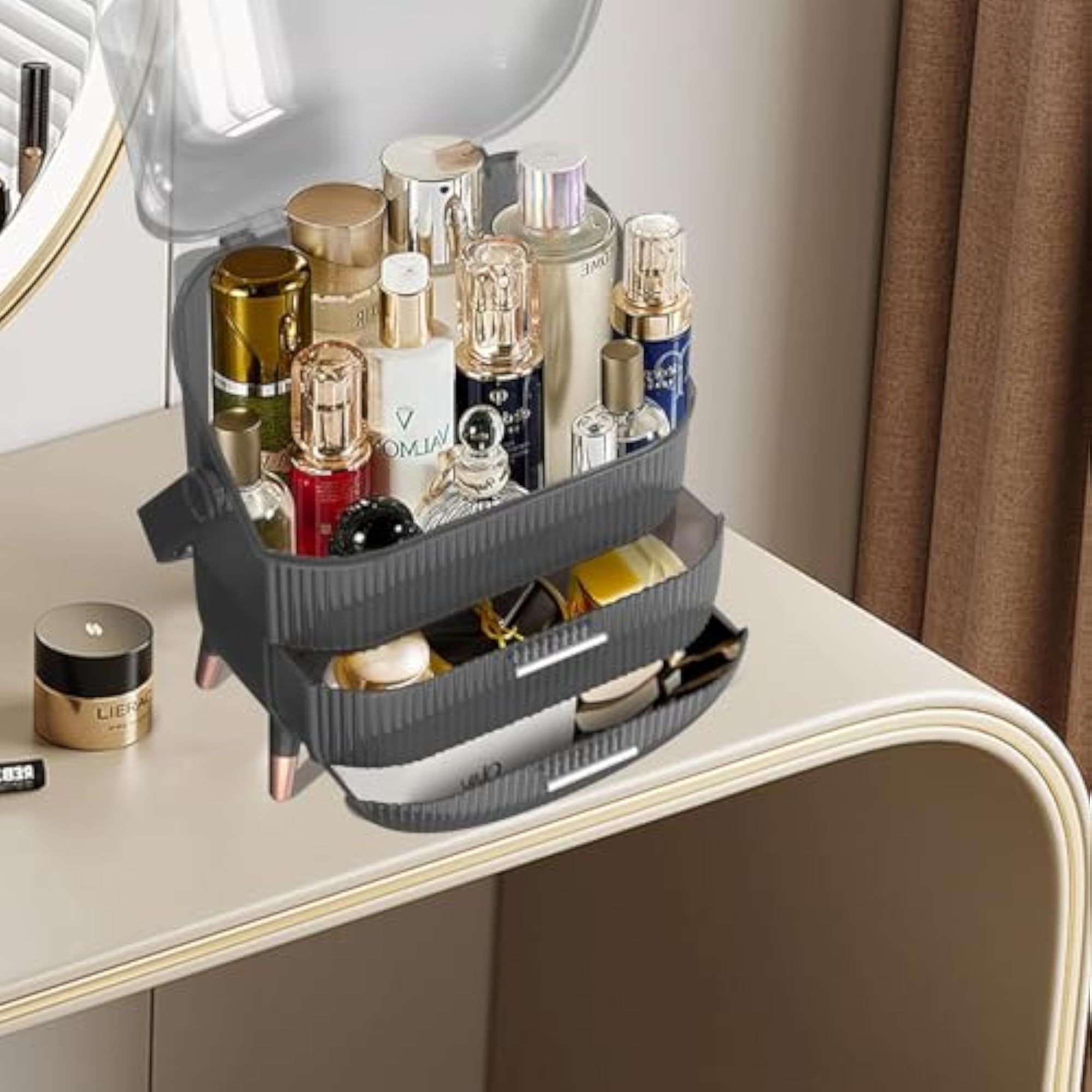 Multi-Function Makeup Case with Drawers