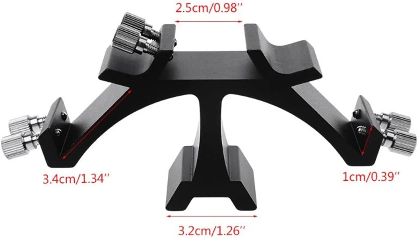 Finderscope Base Scope Base Dovetail Bracket Multi-Function 3-Way Finderscope Triple Finder Mounting Telescope Accessories